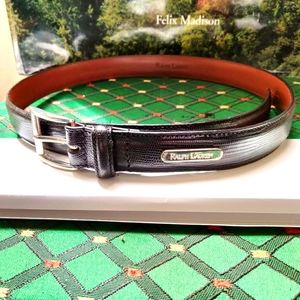 Ralph Lauren women's leather belt